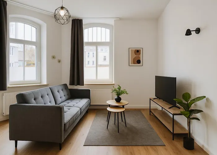 Raha - Modernes Studio-apartment - Hbf - Privat Parkplatz * Erfurt