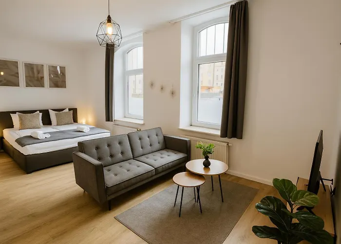 شقة Raha - Modernes Studio-apartment - Hbf - Privat Parkplatz إرفورت